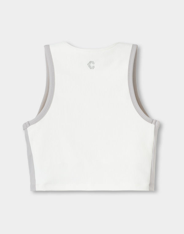 CRONOS WOMEN FlexTank Top【WHITE】