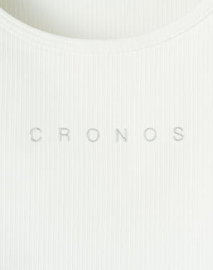 CRONOS WOMEN FlexTank Top【WHITE】