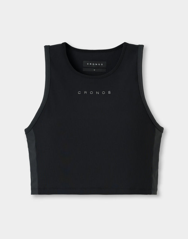 CRONOS WOMEN FlexTank Top【BLACK】