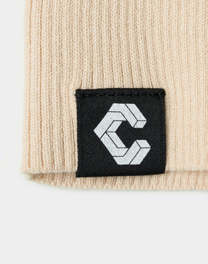 CRONOS WOMEN Flex Rib Knit Pants【BEIGE】
