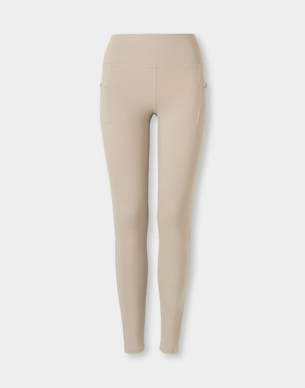CRONOS WOMEN Flex Lift Leggings【BEIGE】