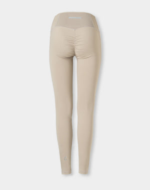 CRONOS WOMEN Flex Lift Leggings【BEIGE】