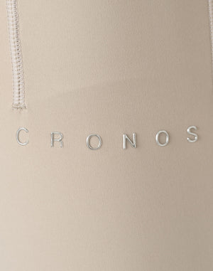 CRONOS WOMEN Flex Lift Leggings【BEIGE】