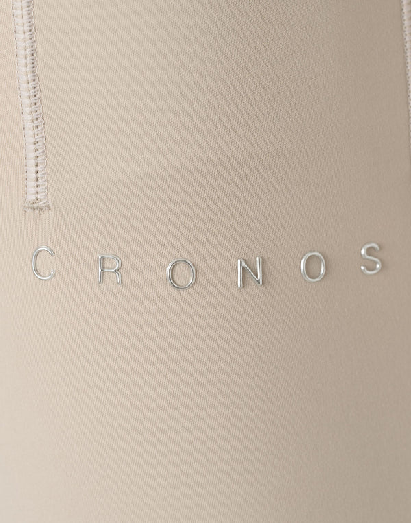 CRONOS WOMEN Flex Lift Leggings【BEIGE】