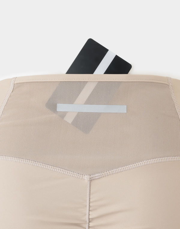 CRONOS WOMEN Flex Lift Leggings【BEIGE】