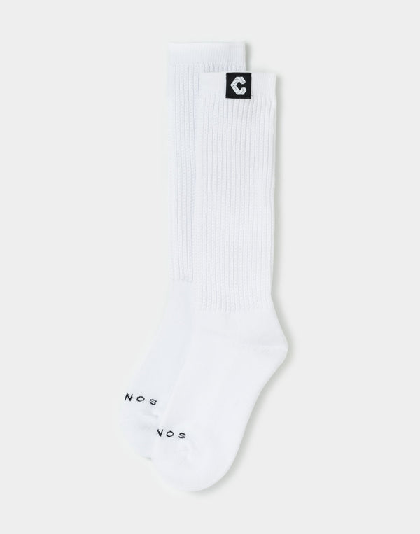 CRONOS WOMEN LooseFit Socks【WHITE】
