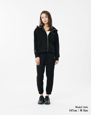 CRONOS WOMEN BoxFit Pants【BLACK】