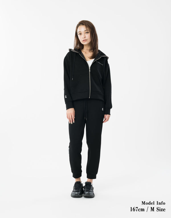 CRONOS WOMEN BoxFit Pants【BLACK】