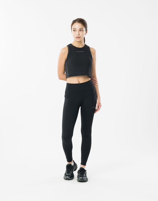 CRONOS WOMEN FlexTank Top【BLACK】