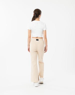 CRONOS WOMEN Motion Crop T-SHIRT 【WHITE】