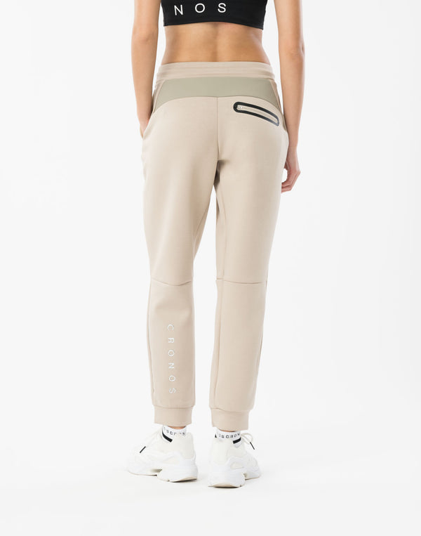 CRONOS WOMEN BoxFit Pants【BEIGE】