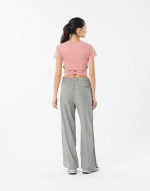 CRONOS WOMEN Motion Crop T-SHIRT 【PINK】