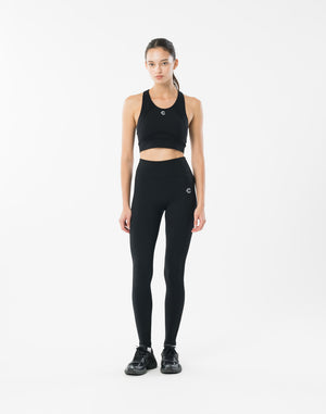 CRONOS WOMEN STYLE UP LEGGINGS【BLACK】