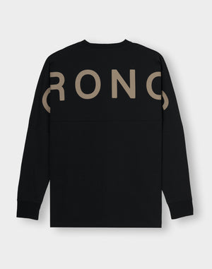 CRONOS Icon Dolman L/S TEE【BLACK×GREIGE】