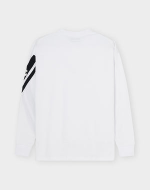 クロノス クロスライン L/S TEE【ホワイト】