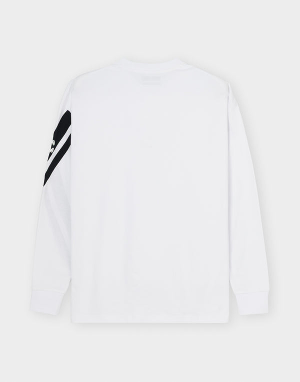 クロノス クロスライン L/S TEE【ホワイト】