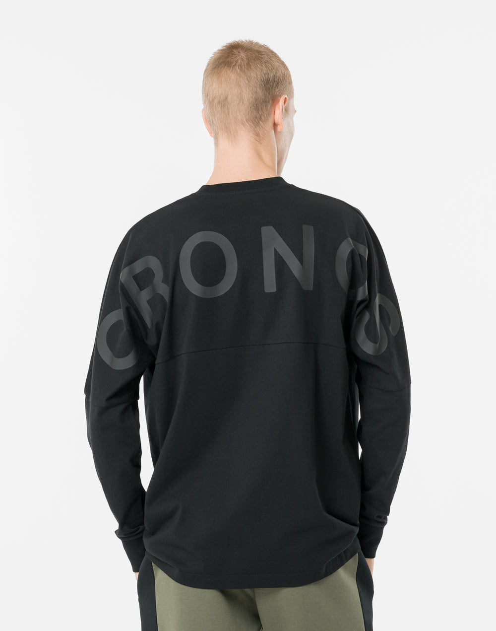 CRONOS アイコンドルマンL/S TEE【BLACK】