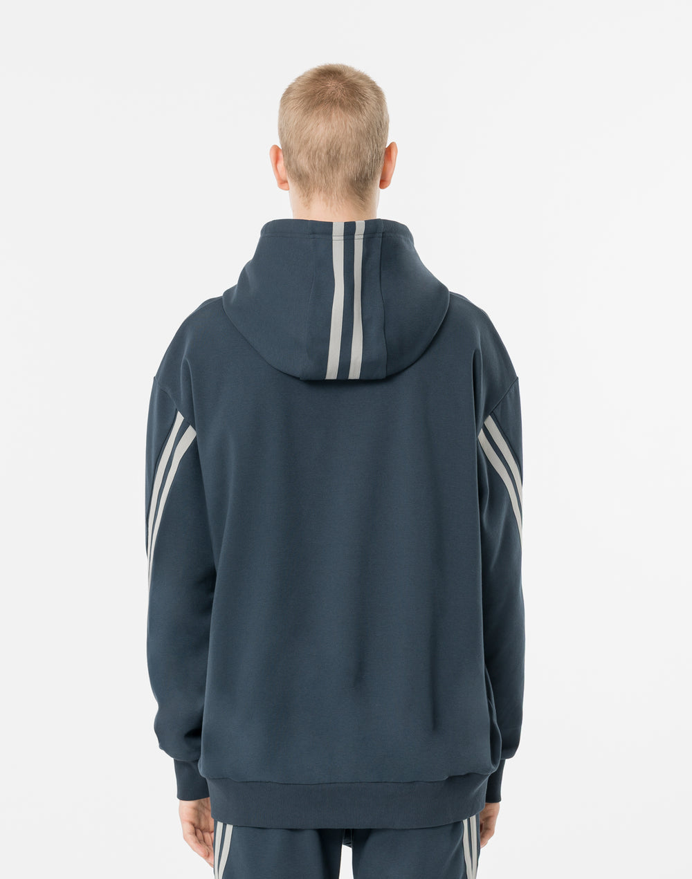 CRONOS TWIN STRIPE HOODIE【NAVY】