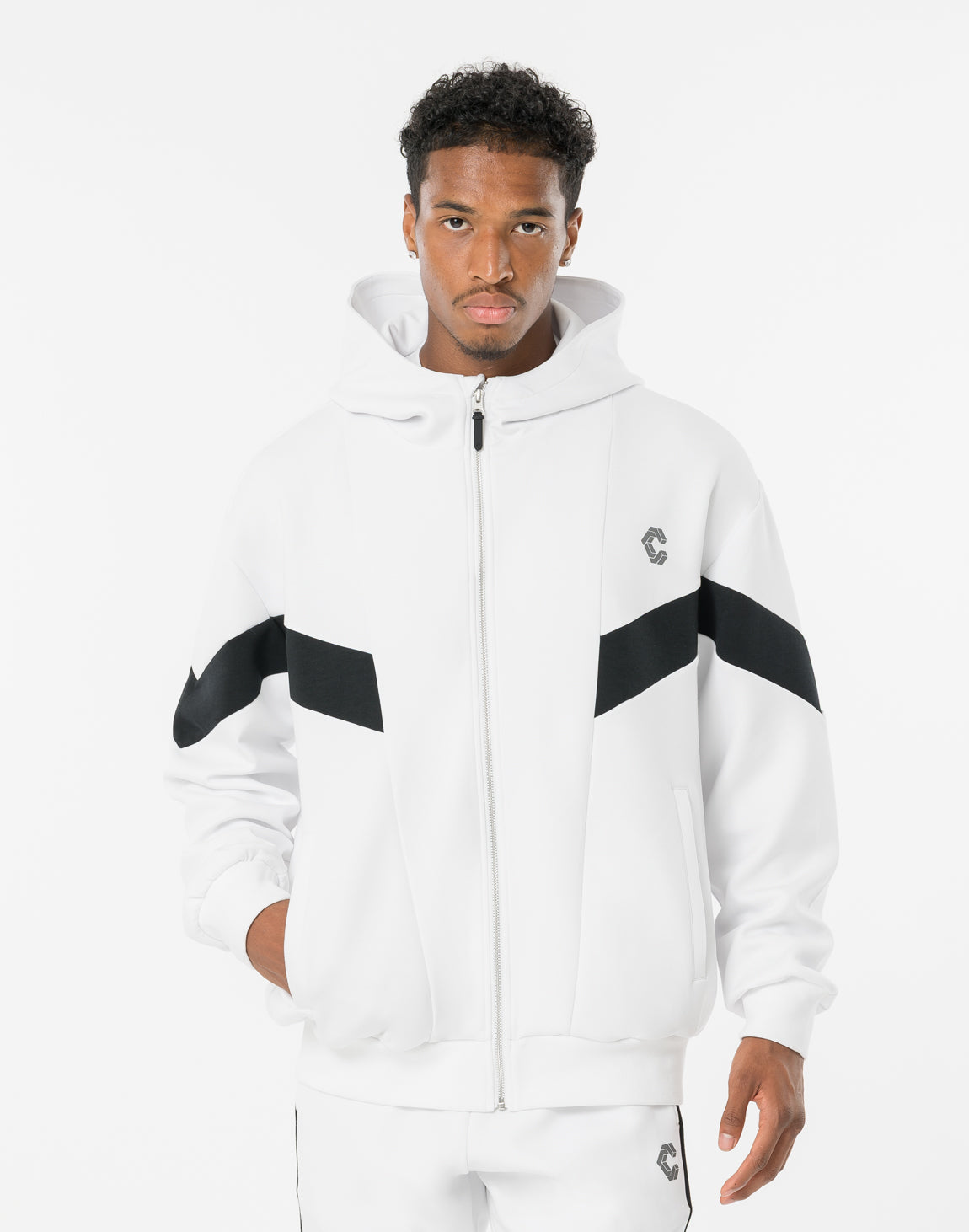 クロノスパーカーL CRONOS Apex Line Zip Foodie【BLACK】