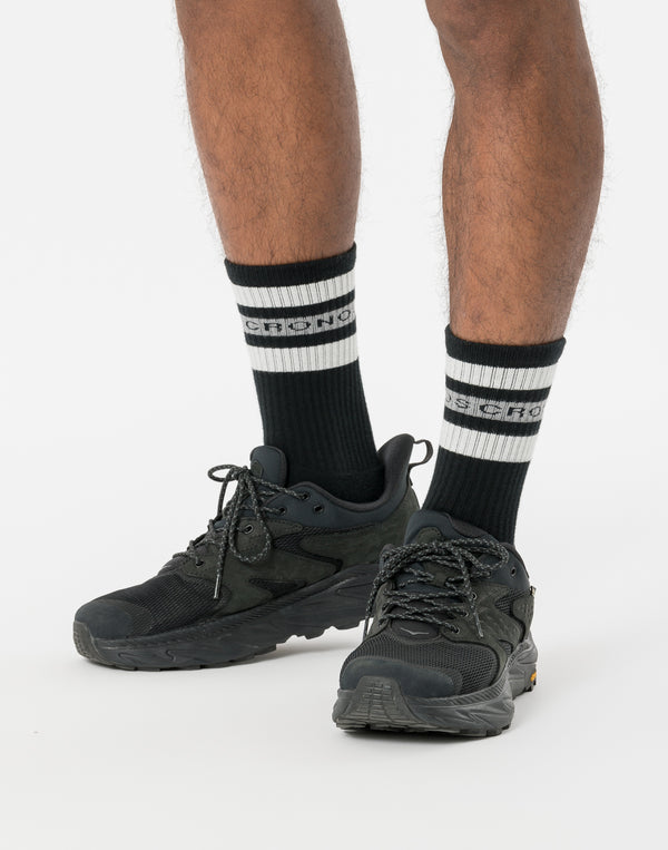 CRONOS Logo Band Socks【BLACK】