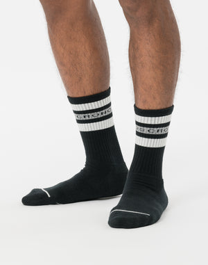 CRONOS Logo Band Socks【BLACK】