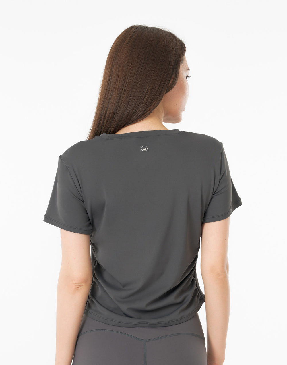 CRONOS WOMEN × KASANE Sculpt Line T-SHIRT 【GRAY】