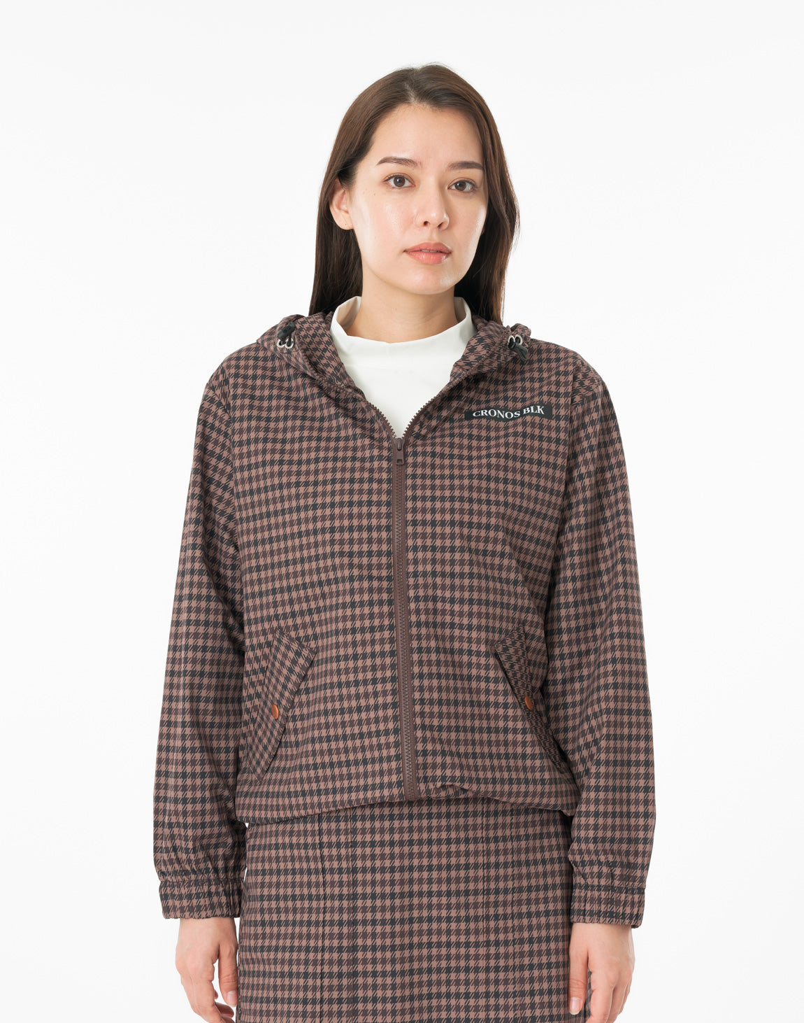 ジャケット・アウター CRONOS WOMEN TRUCK JACKET BLACK cronosナイロンジャケットL CRONOS WOMEN TRUCK JACKET【BLACK】