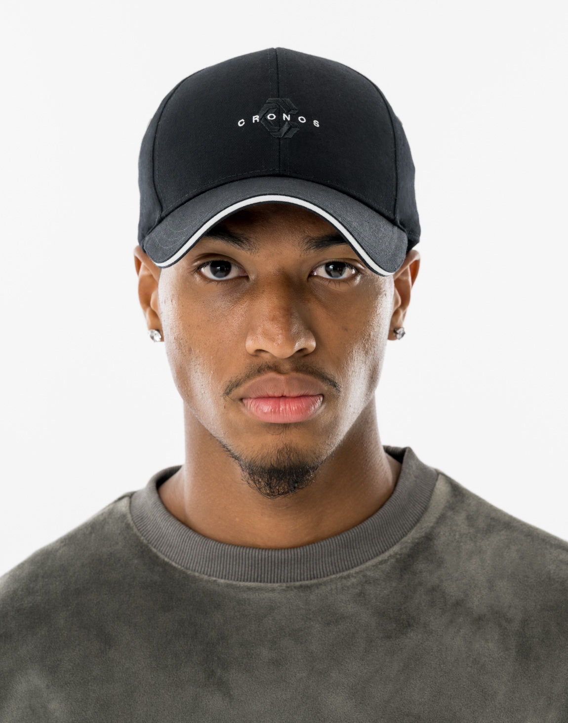 CRONOS METAL STRAP CAP【BLACK】