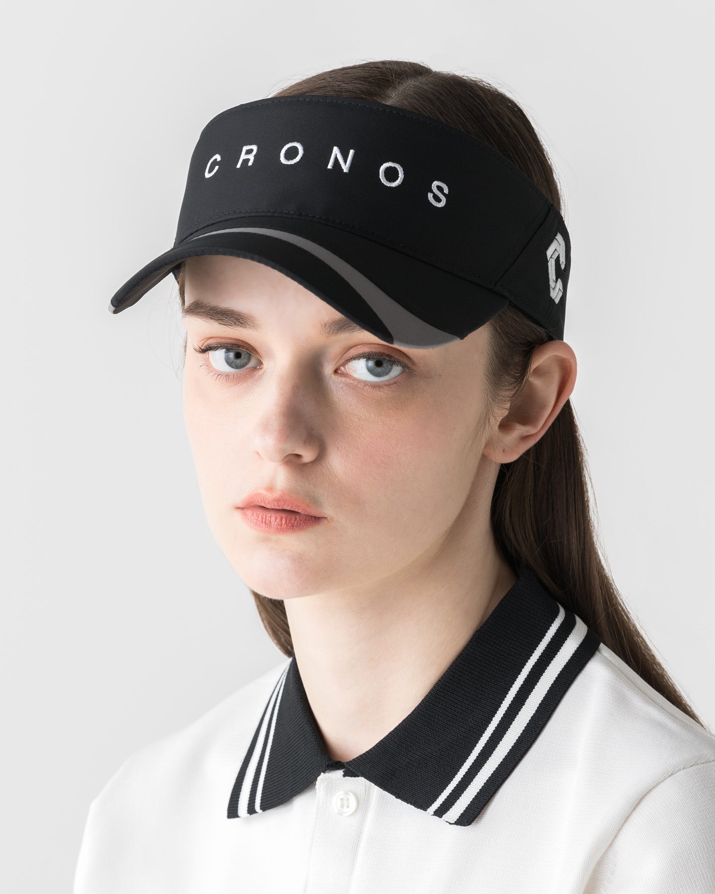 【未使用】CRONOS Visor Trim Logo Cap（ブルー） CRONOS Visor Trim Logo Cap【BLUE】