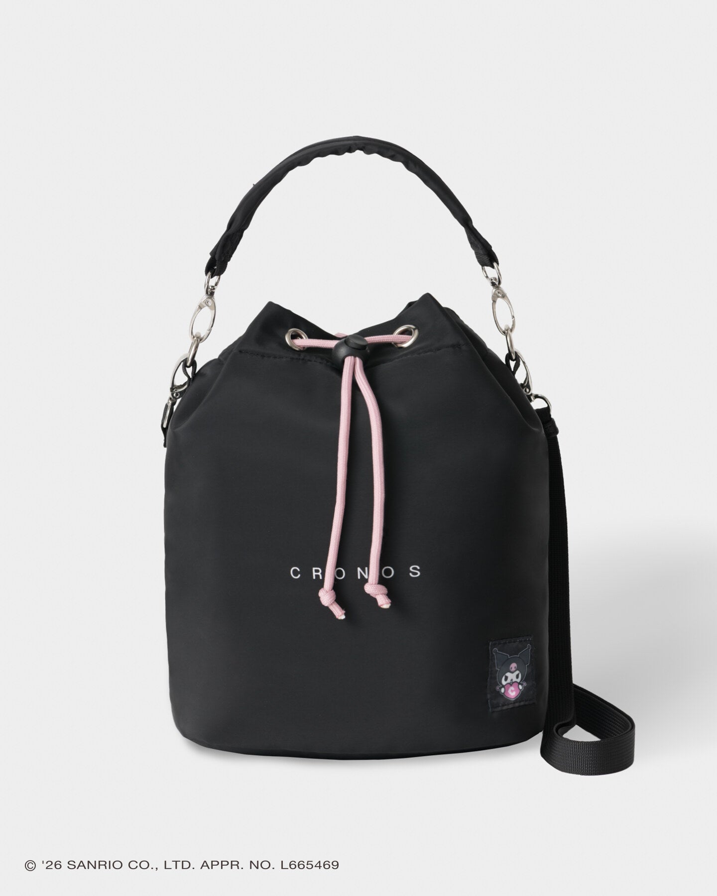 CRONOS ×KUROMI BALLOON BAG 【BLACK】