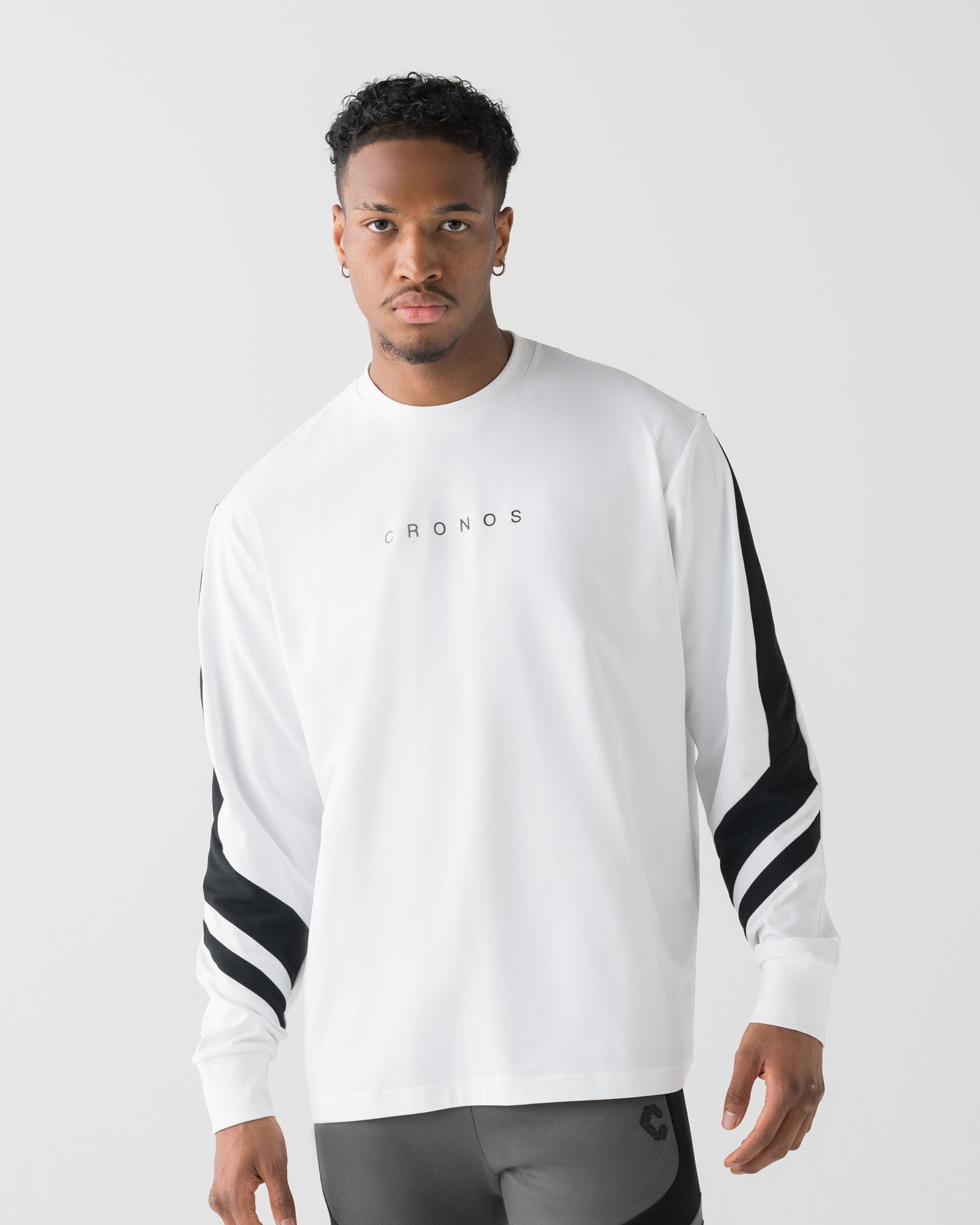 CRONOS ロングスリーブ CRONOS LONG-LASTING FLEX L/S TEE【WHITE】