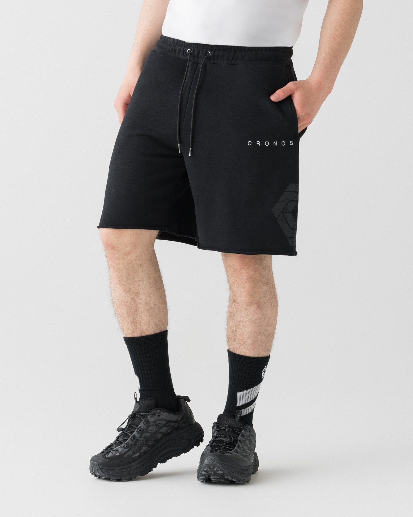 CRONOS ブラックショートパンツ Sサイズ CRONOS BLACK DYNAMIC TECH SHORTS【BLACK】