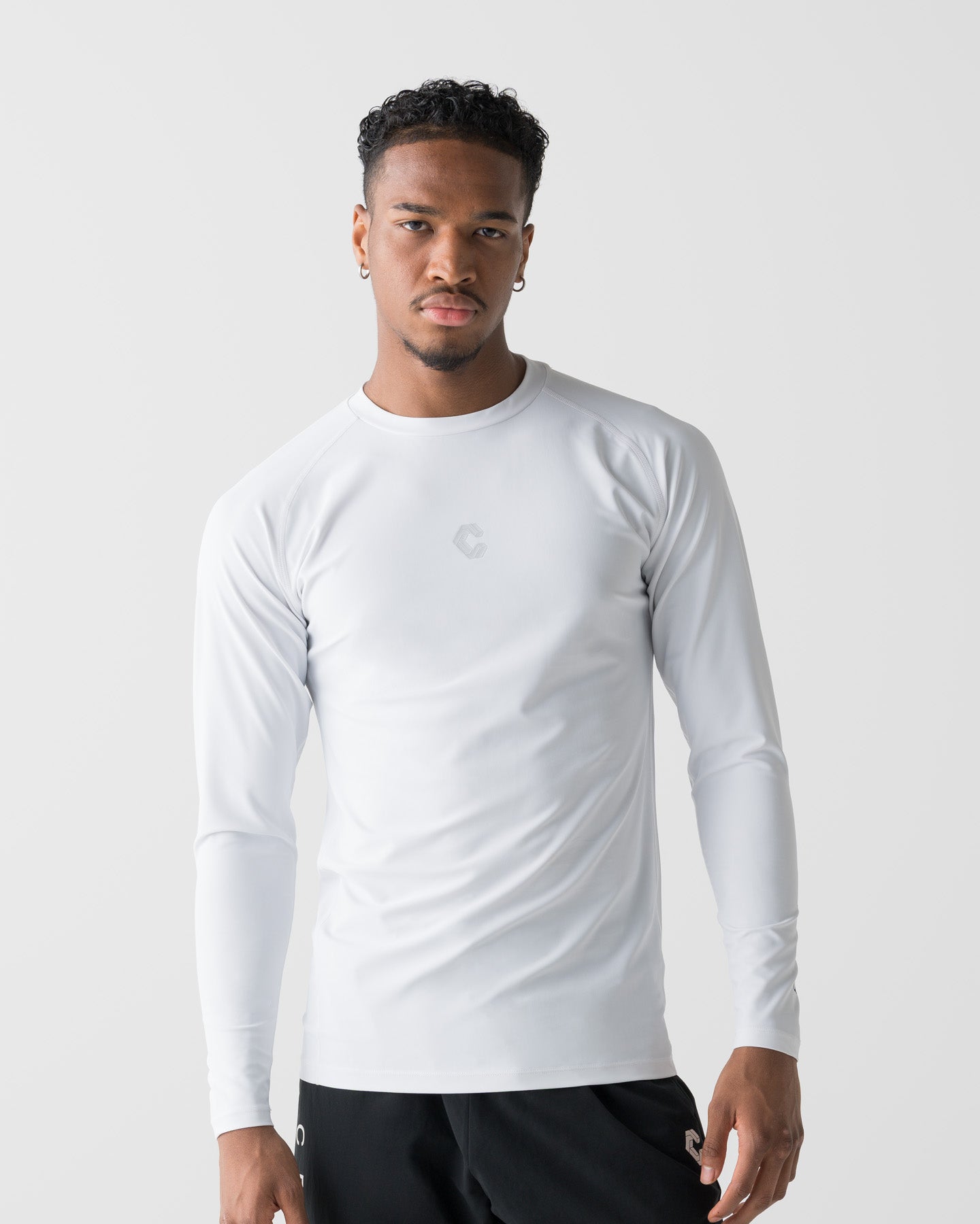 CRONOS ACTIVE RASH GUARD【WHITE】