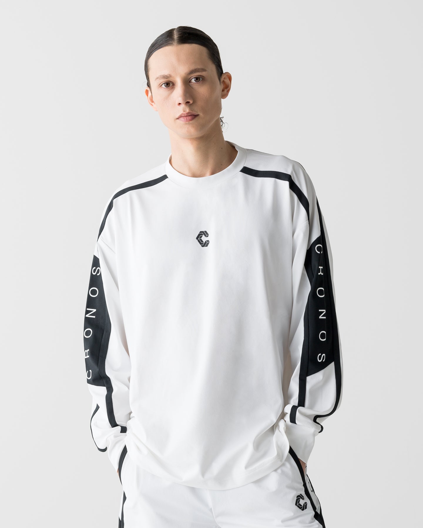 CRONOS COOL TOUCH L/S TEE【WHITE】