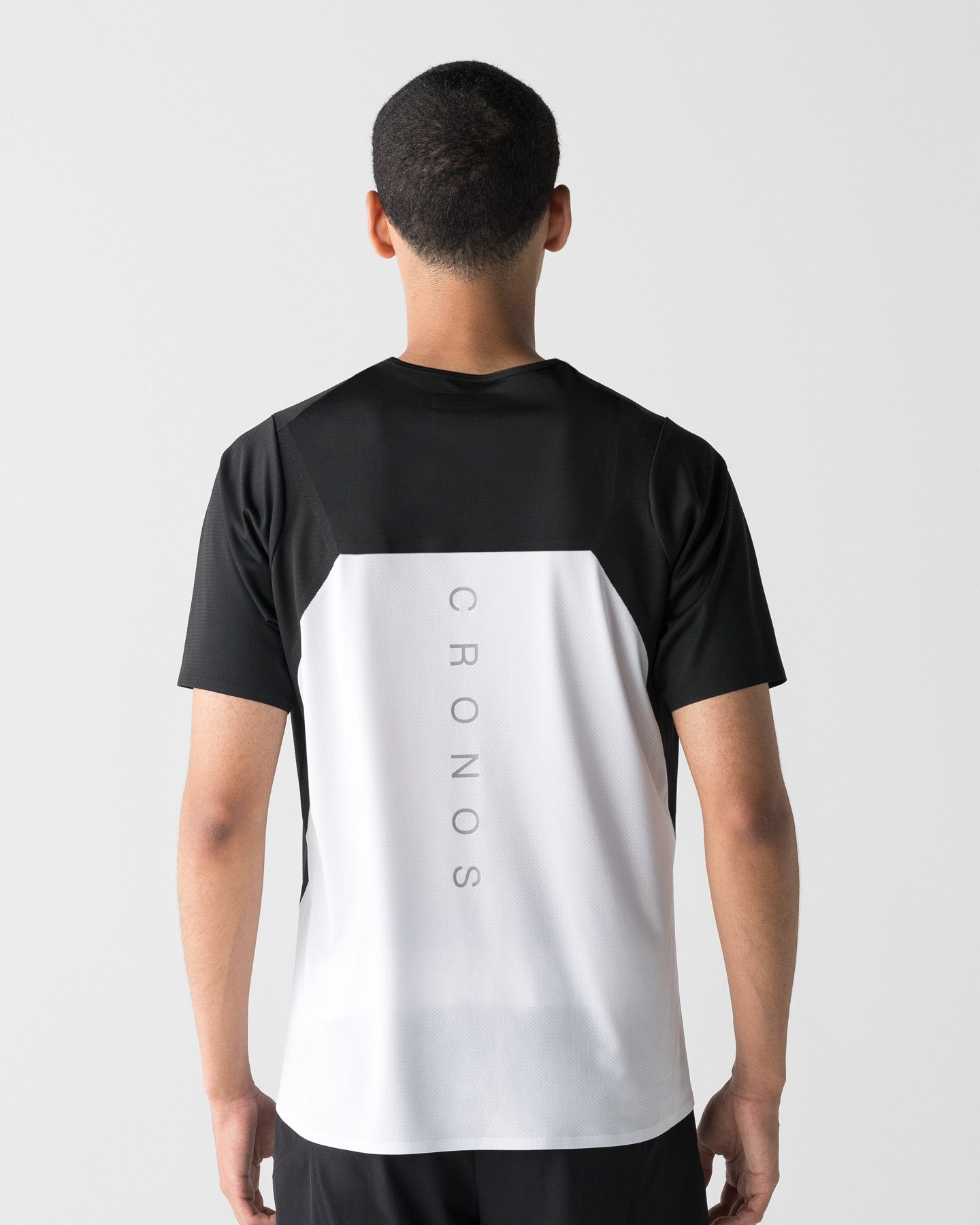 CRONOS 4点セット CRONOS RUN LIGHT S/S TEE【BLACK×WHITE】