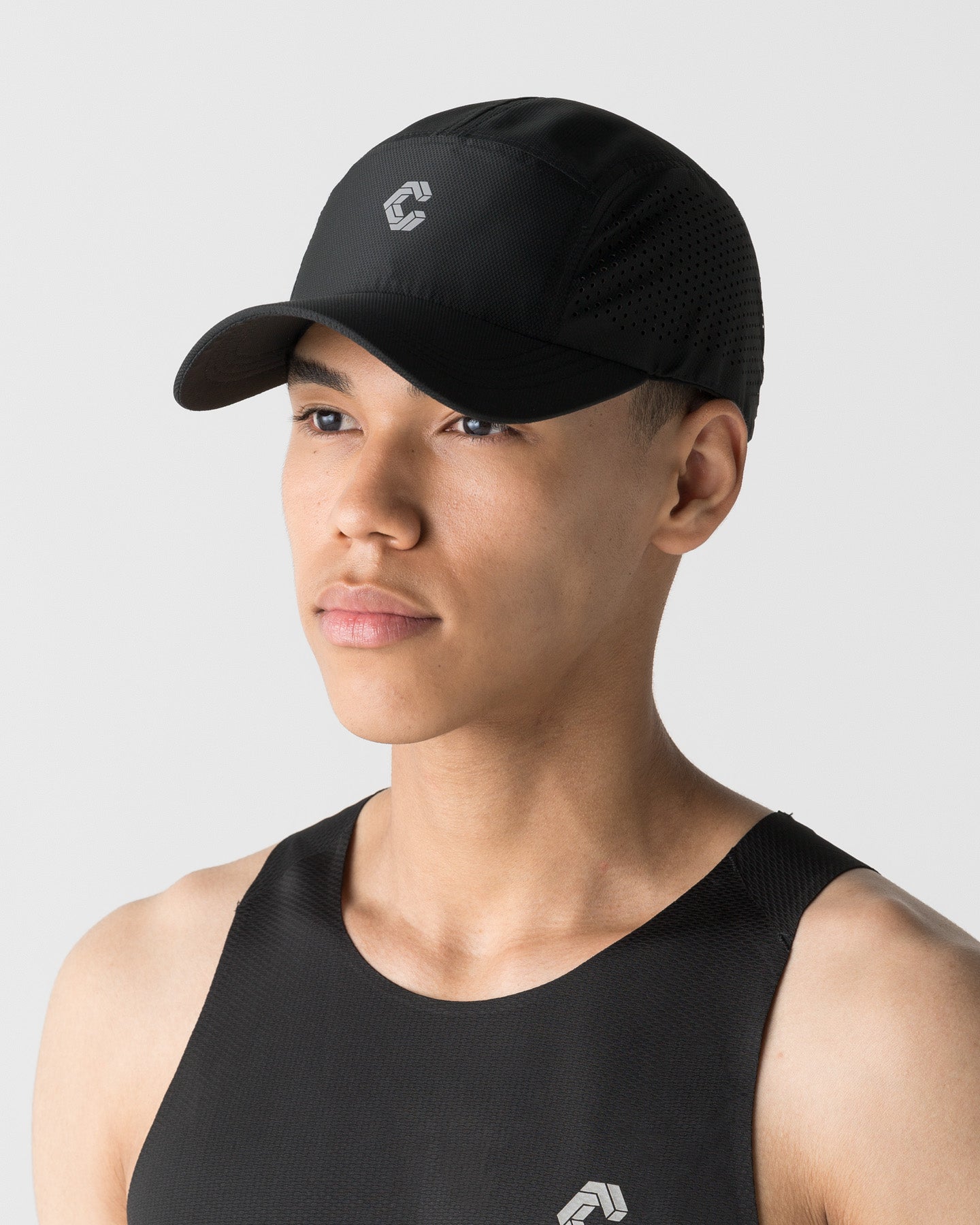CRONOS RUN PERFORMANCE CAP【BLACK】