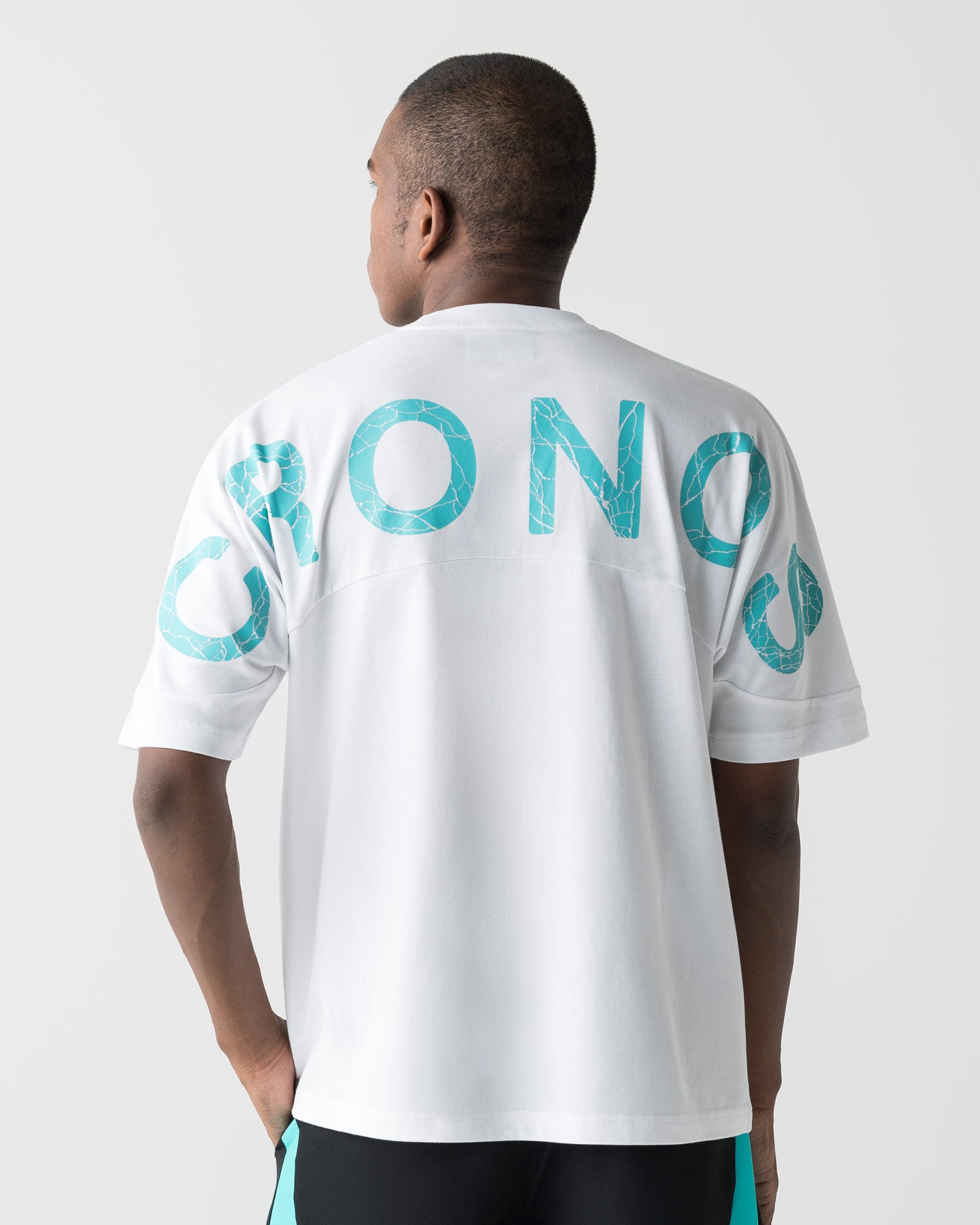 CRONOS BACK LOGO DOLMAN S/S TEE【WHITE】