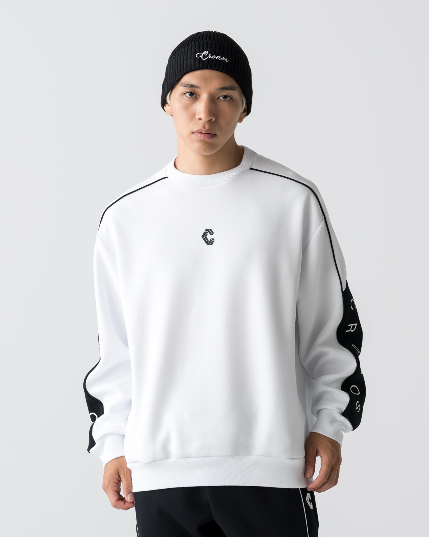 CRONOS ANGLE SWEAT【WHITE】