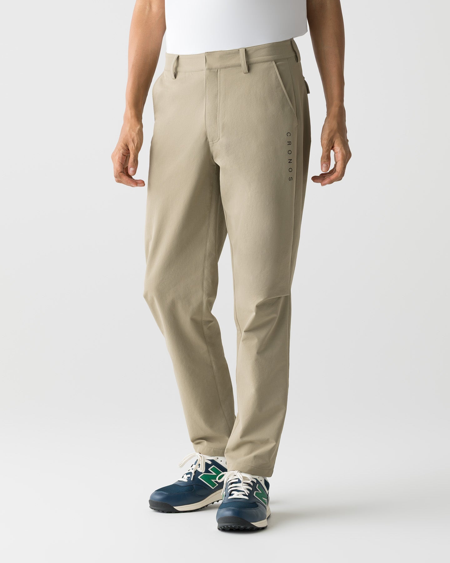 CRONOSストレッチパンツ CRONOS BLACK STRETCH SLACKS PANTS【BEIGE】