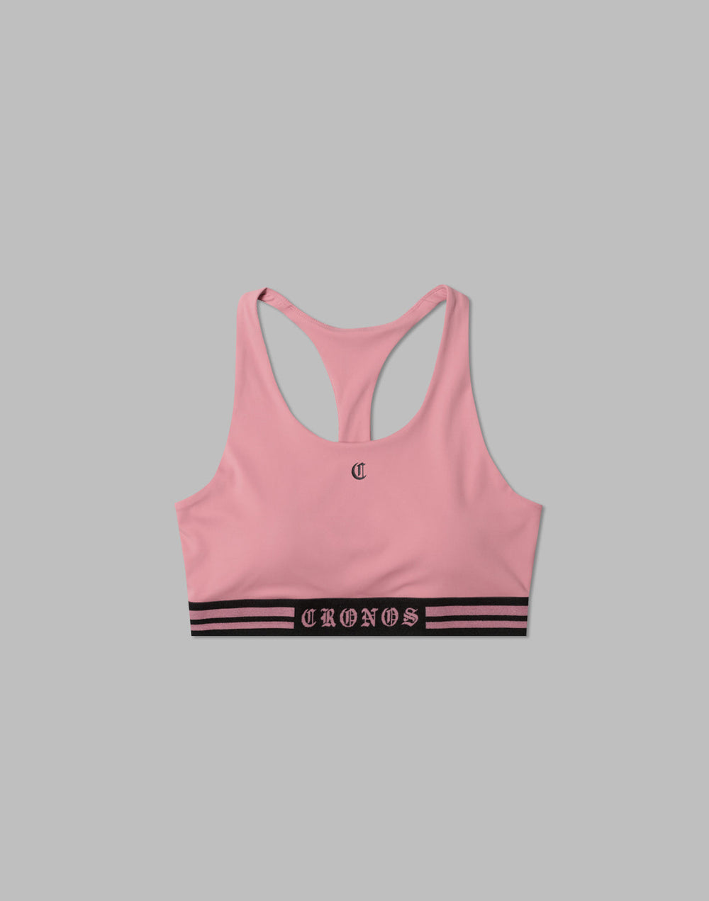 CRONOS WOMEN BLACK LETTER BRA【PINK】