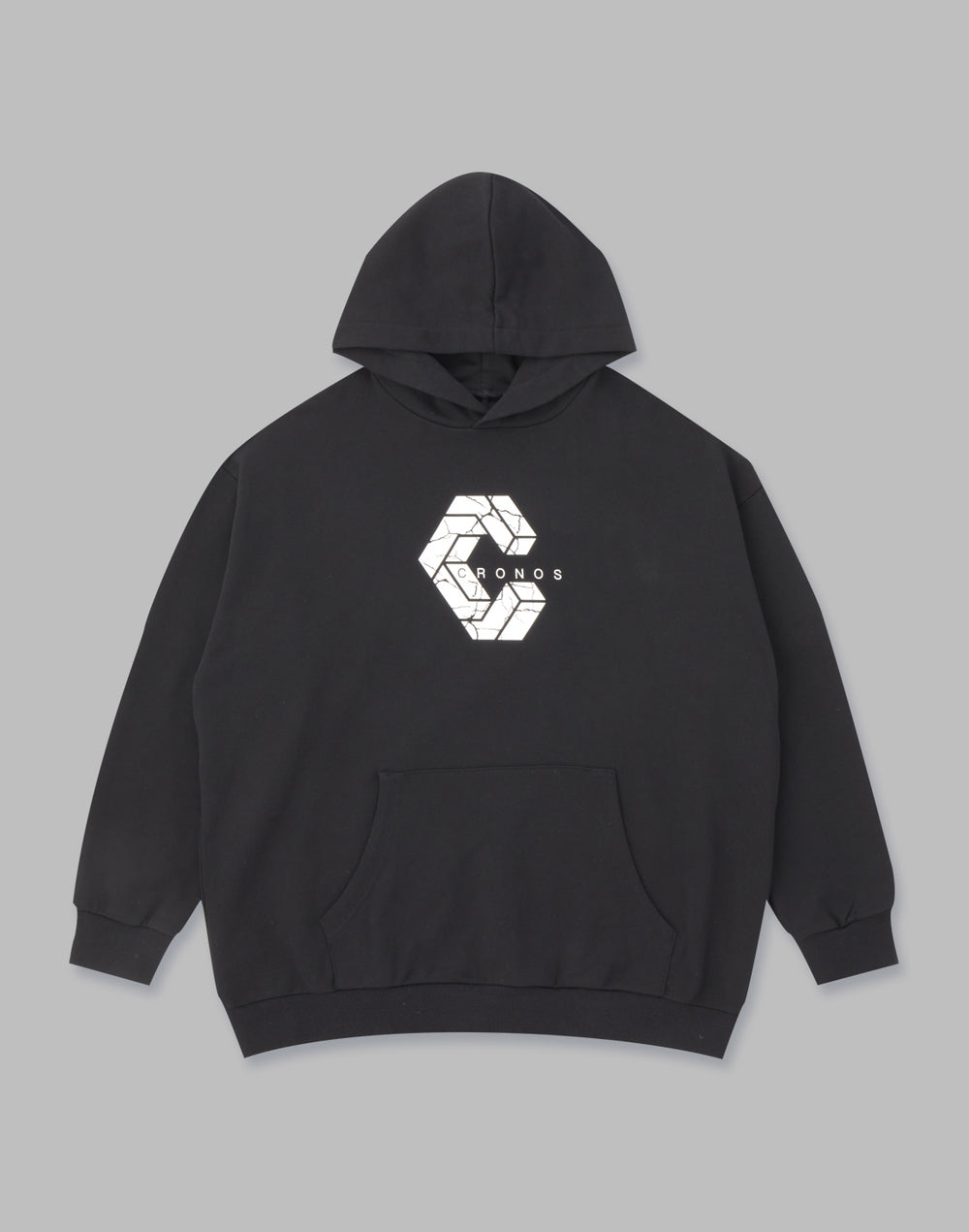 CRONOS SIGNATURE LOGO HOODIE【BLACK】