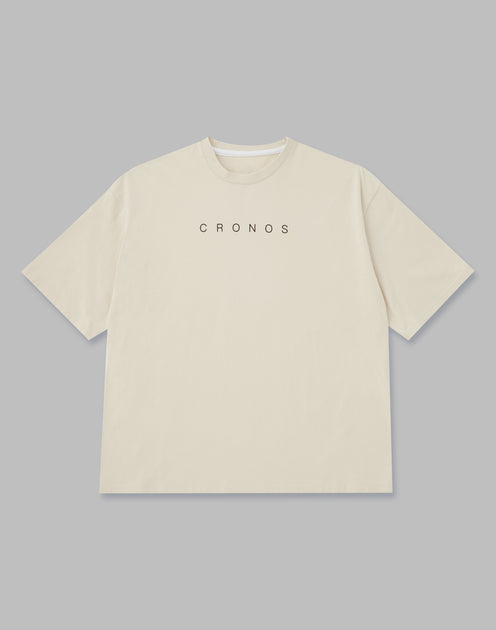 CRONOS OVERSIZE T-SHIRTS【CREAM】