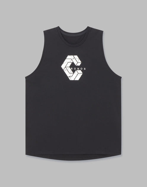 CRONOS SIGNATURE LOGO TANKTOP【BLACK】 - クロノス