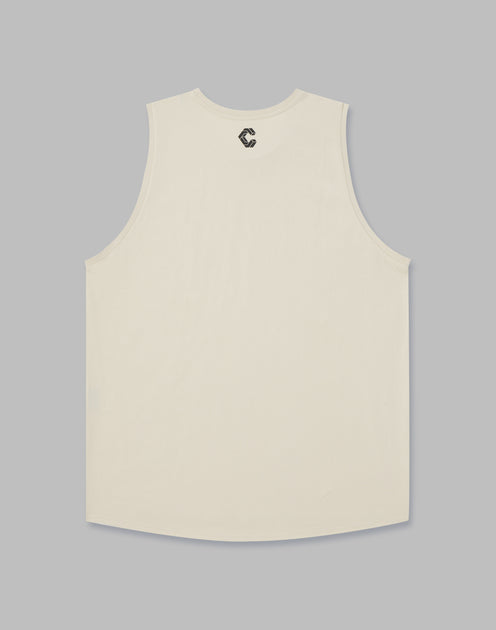 CRONOS LOGO TANKTOP【CREAM】 - クロノス CRONOS Official