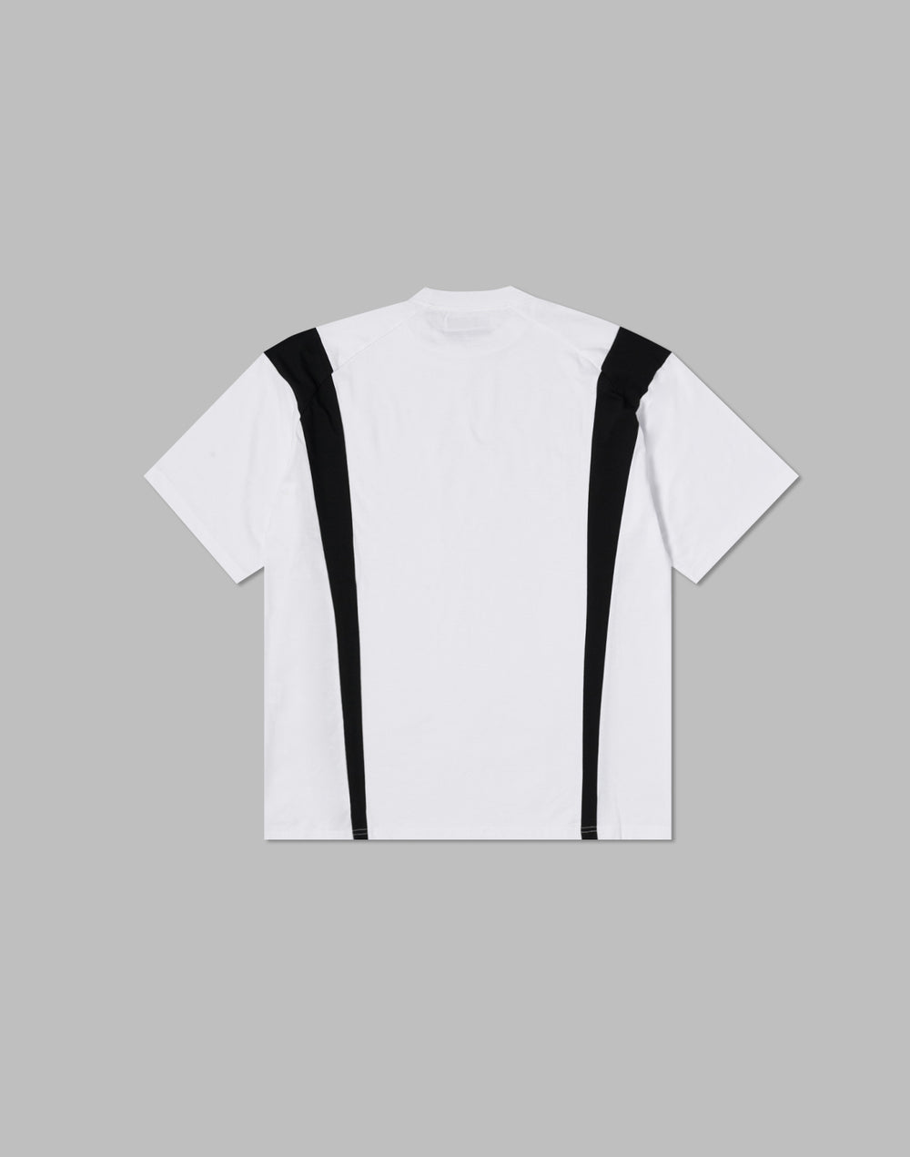 CRONOS 両サイド切替オーバーサイズTシャツ【ホワイト】