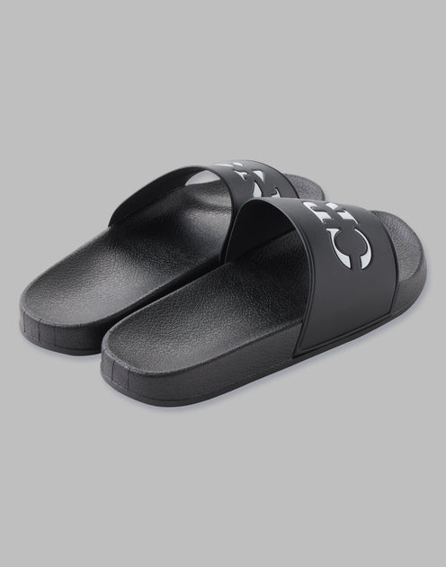 CRONOS LOGO SANDAL【BLACK】