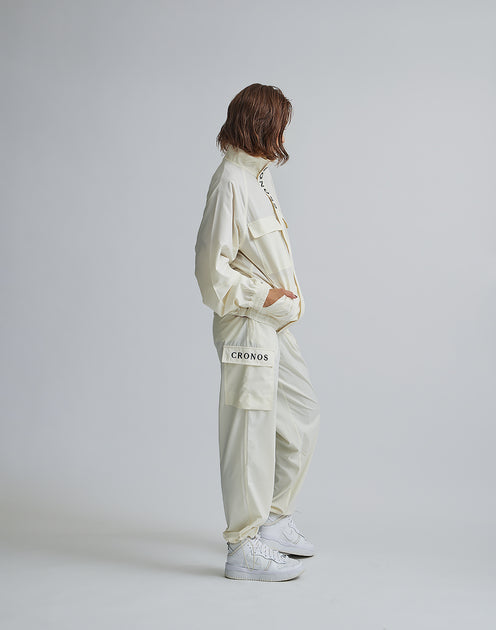 CRONOS WOMEN CARGO PANTS【WHITE】 - クロノス CRONOS Official Store