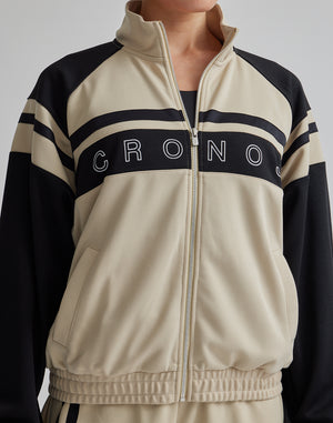 CRONOS WOMEN JERSEY BLOUSON【BLACK】
