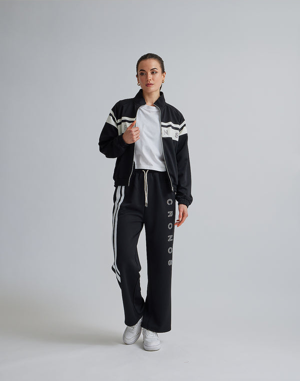 CRONOS WOMEN JERSEY BLOUSON【BLACK】