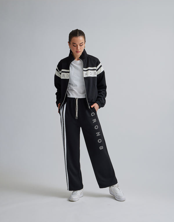 CRONOS WOMEN JERSEY BLOUSON【BLACK】